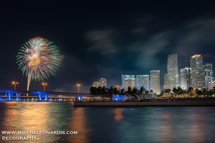 Fireworks Over Miami