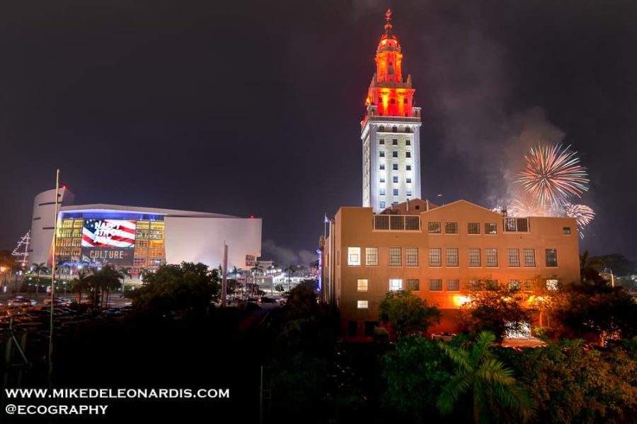 Downtown Miami Fireworks