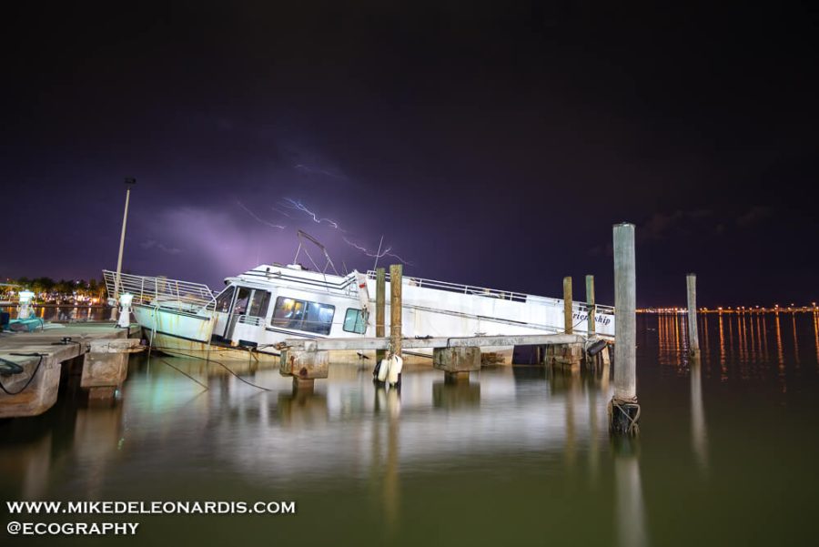 Lightning Over Sunken Ship